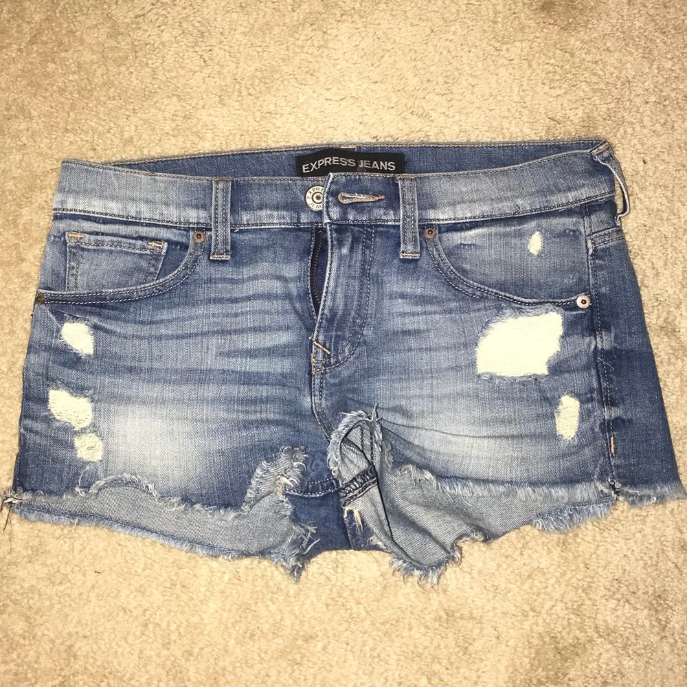 EXPRESS Jean Shorts; Size 2; GREAT condition!!